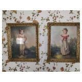 2 Vintage Children Prints 2 Vintage Children Prints