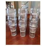 9 Coca-Cola Glasses 9 Coca-Cola Glasses