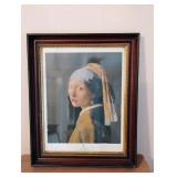 Jan Vermeer "Girl with a Turbin" Print Jan Vermeer "Girl with a Turbin" Print