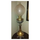 B&H Antique Brass & Metal Oil Lamp B&H Antique Brass & Metal Oil Lamp