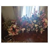 Large Collection of Faux Flower Arrangements Large Collection of Faux Flower Arrangements