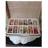 Adorabelles Set of 12 Porcelain Figurine Bells Adorabelles Set of 12 Porcelain Figurine Bells