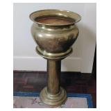 Large 2 Piece Brass Planter Large 2 Piece Brass Planter