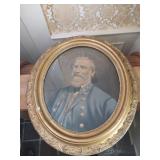 Robert E. Lee Print in Antique Frame Robert E. Lee Print in Antique Frame