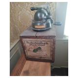 Protectograph Check Writer & Original Wood Box Protectograph Check Writer & Original Wood Box