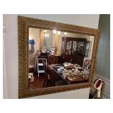 Gold Tone Framed Mirror Gold Tone Framed Mirror