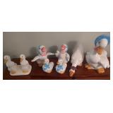 Collection of Duck Figurines Collection of Duck Figurines
