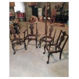 Chippendale Style Mahogany Chiars Chippendale Style Mahogany Chiars