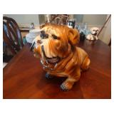 Ceramic Bulldog Coin Bank Ceramic Bulldog Coin Bank