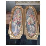 Pair 1964 Dart Inc Plastic Framed Prints Pair 1964 Dart Inc Plastic Framed Prints