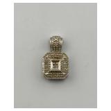 10k Gold Pendant with Square Design 10k Gold Pendant with Square Design