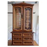 Vtg Wooden Jewelry Chest by Stellar Vtg Wooden Jewelry Chest by Stellar