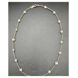 Vtg Sterling Pearl Necklace Vtg Sterling Pearl Necklace