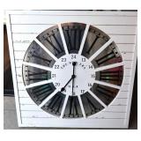 Vtg Farmhouse Style Wall Clock Vtg Farmhouse Style Wall Clock