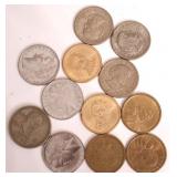Foreign and US Coins Foreign and US Coins