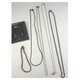 Sterling Jewelry Assortment -12.9g Sterling Jewelry Assortment -12.9g