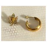 12K & 14K Gold Earrings 12K & 14K Gold Earrings