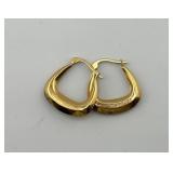 Vtg 10K Gold Hoop Earrings Vtg 10K Gold Hoop Earrings