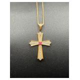 Vtg 925 Cross Necklace Vtg 925 Cross Necklace