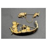Vtg Cat Brooches -One Avon Pin Vtg Cat Brooches -One Avon Pin