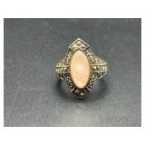 Vtg Sterling Silver Marcasite Ring Vtg Sterling Silver Marcasite Ring
