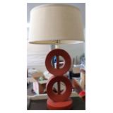Modern Table Lamp With Drum Shade Modern Table Lamp With Drum Shade