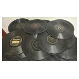 Vtg Victrola Victor Records & Recordio Discs30 ct