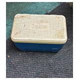 Vtg Igloo Blue Cooler With Handles18x10x13
