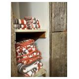 Vtg Striped Towels Collection