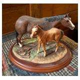 Enesco Horse Breeds Figurine