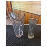 F.T.D.A. 1992 Heart-Shaped VasesLarge Vase 8.5"
