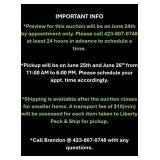 AUCTION INFO