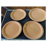 4 Syracuse China Plates1 Dinner & 3 Salad Plates.