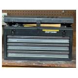 Vtg Craftsman Metal Toolbox With Tools