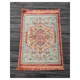 Vtg and Modern Small RugsLongest rug (tan) 45×27