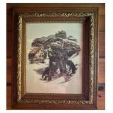 Framed Print Barely Winter by Eileen Hayes26×24