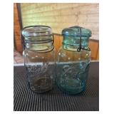 Vtg Ball Ideal Mason Jars7" tall