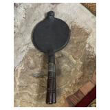 Vtg Wagner Cast Iron Pizzelle Iron13" tall