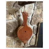 Vtg Wooden Fireplace Bellows22" long