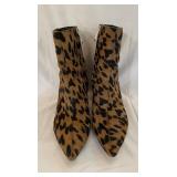 Sam Edelman Animal Print Women�s Ankle Boots-9 Sam Edelman Animal Print Women�s Ankle Boots-9