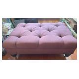 Purple Ottoman-41� x 30.5� x 15� Purple Ottoman-41� x 30.5� x 15�