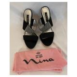 Nina New York Women�s Heals W/Storage Bag-Size 8.5 Nina New York Women�s Heals W/Storage Bag-Size 8.5