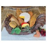 Rooster-Shaped Decorative Bread Basket Rooster-Shaped Decorative Bread Basket