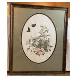Maryrose Wampler Framed Painting �Wild Rose� Maryrose Wampler Framed Painting �Wild Rose�