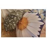 Umbrella Stand With 3 Designer Umbrellas Umbrella Stand With 3 Designer Umbrellas