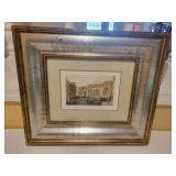The Two Foscari Print in Silver Frame The Two Foscari Print in Silver Frame