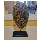 Decorative Shell Mounted on Stand Decorative Shell Mounted on Stand