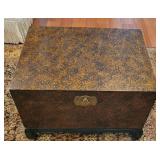 Chinese Mottled Gold Chinoiserie Chest Chinese Mottled Gold Chinoiserie Chest