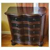 Ethan Allen Serpentine Chest with Four Drawers Ethan Allen Serpentine Chest with Four Drawers