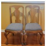 Hairy Paw Chairs with Upholstered Seats Hairy Paw Chairs with Upholstered Seats